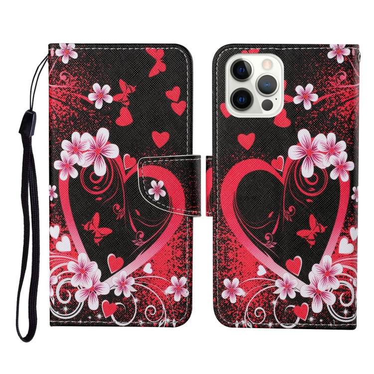 Colored Drawing Pattern Horizontal Flip Leather Phone Case, Series 1
