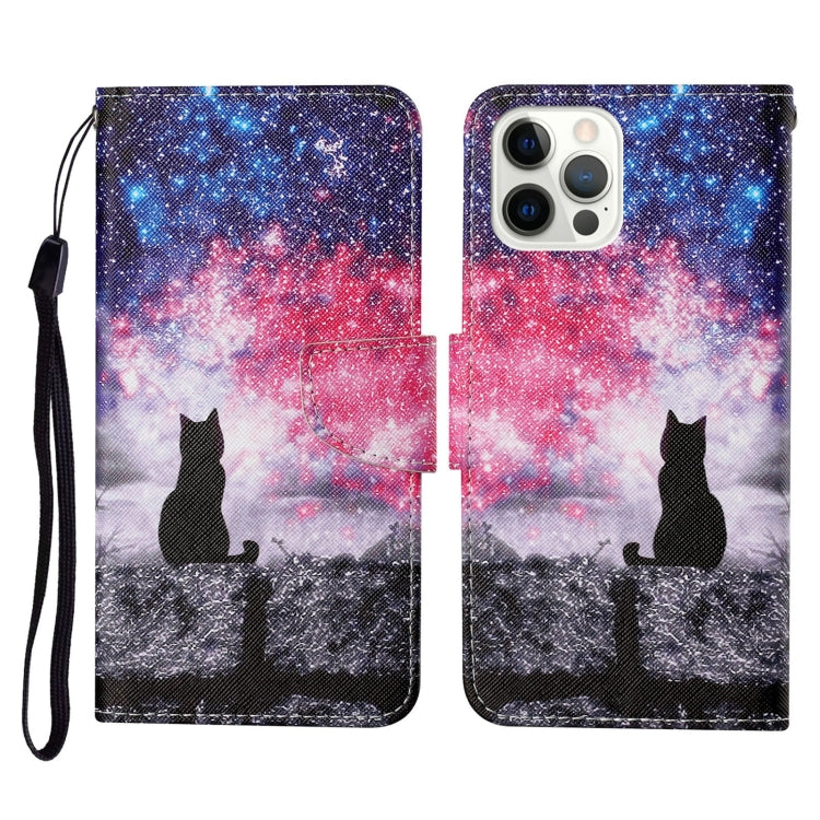 Colored Drawing Pattern Horizontal Flip Leather Phone Case, Series 1