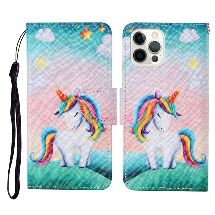 Colored Drawing Pattern Horizontal Flip Leather Phone Case, Series 1