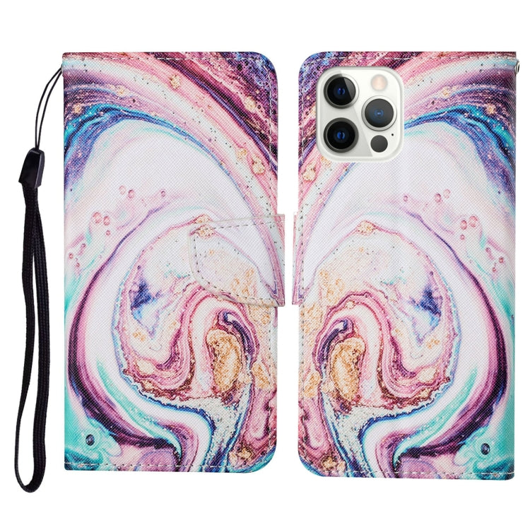 Colored Drawing Pattern Horizontal Flip Leather Phone Case, Series 1