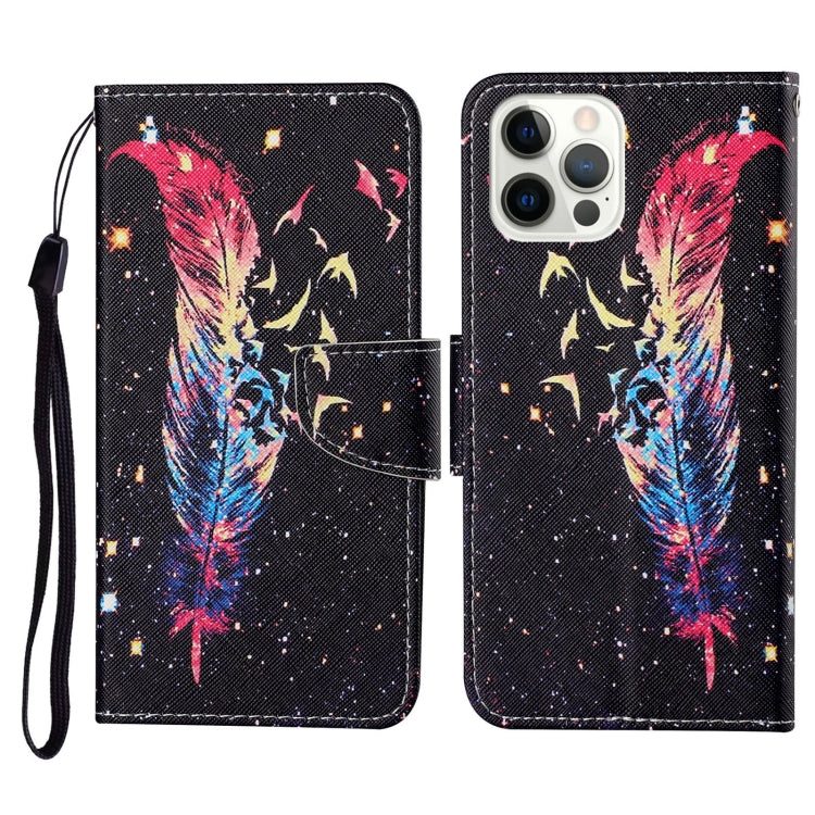 Colored Drawing Pattern Horizontal Flip Leather Phone Case, Series 1