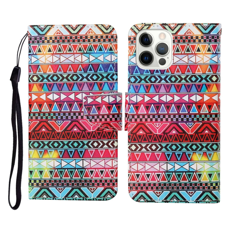 Colored Drawing Pattern Horizontal Flip Leather Phone Case, Series 1