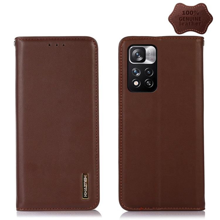 KHAZNEH Nappa Top Layer Cowhide Leather Phone Case