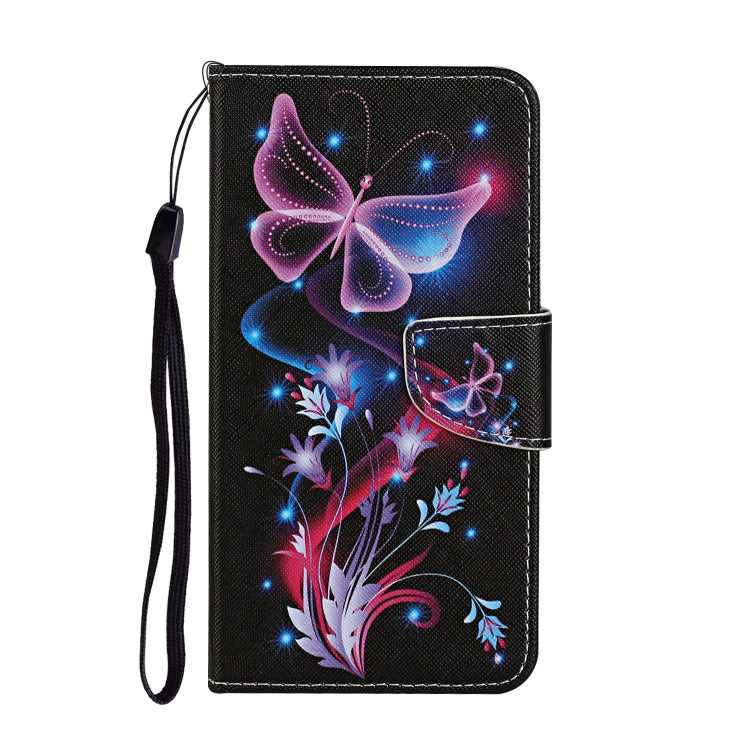 Colored Drawing Pattern Flip Leather Case, Series 1