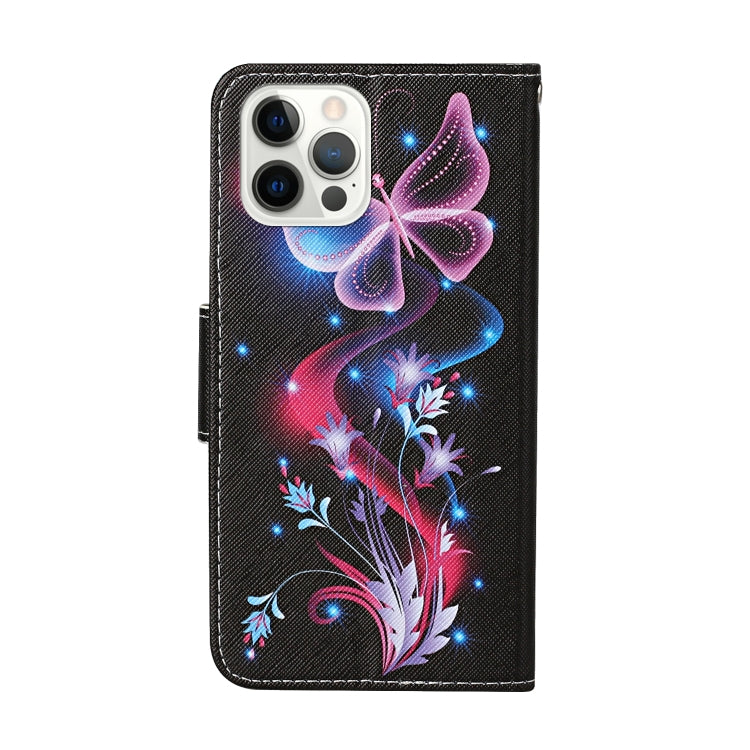 Colored Drawing Pattern Flip Leather Case, Series 1