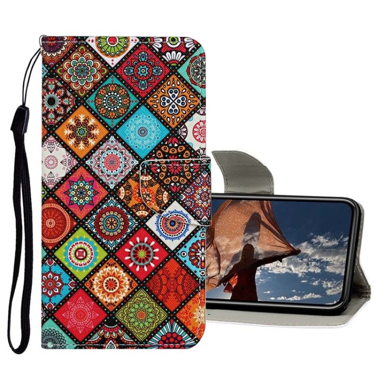 Colored Drawing Pattern Flip Leather Case, Series 1
