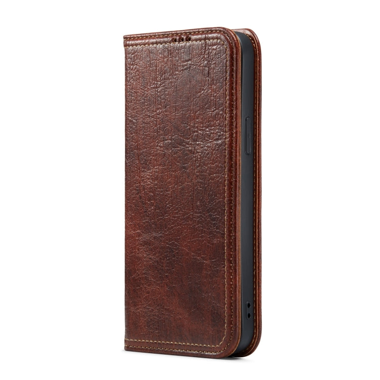 Vintage Bark Texture Wallet Leather Phone Case