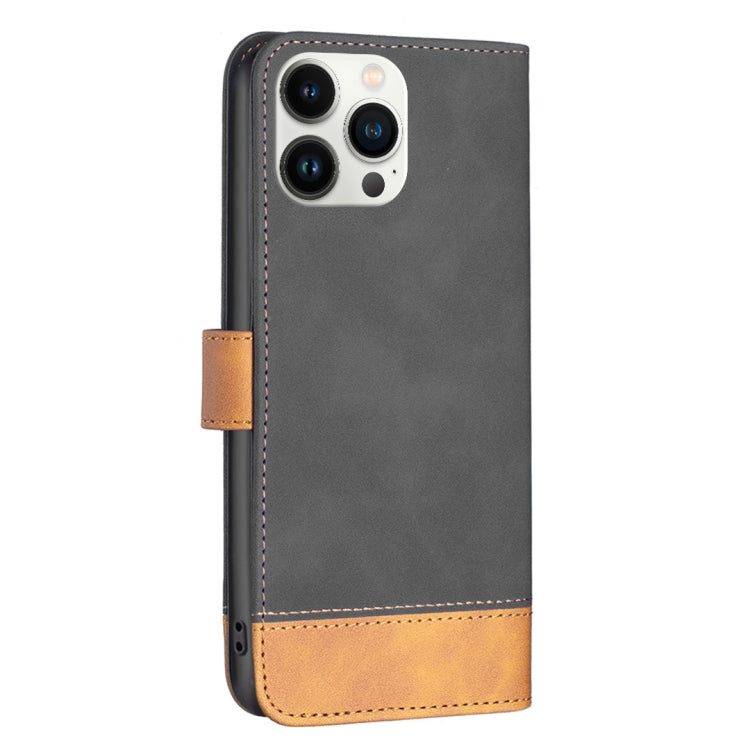 BF11 Color Matching Skin Feel Leather Phone Case, For iPhone 13 Pro Max