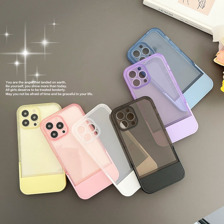 Coque de téléphone avec support de tabouret en TPU et PC, pour iPhone 13, iPhone 13 Pro, iPhone 13 Pro Max, iPhone 12, iPhone 12 Pro