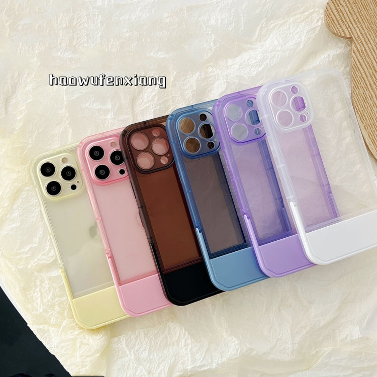 Coque de téléphone avec support de tabouret en TPU et PC, pour iPhone 13, iPhone 13 Pro, iPhone 13 Pro Max, iPhone 12, iPhone 12 Pro