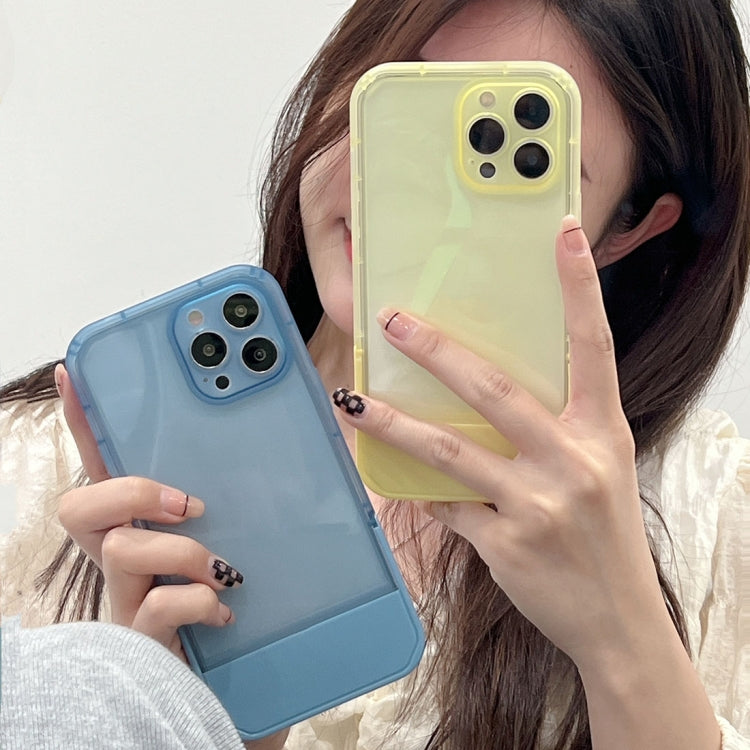 Coque de téléphone avec support de tabouret en TPU et PC, pour iPhone 13, iPhone 13 Pro, iPhone 13 Pro Max, iPhone 12, iPhone 12 Pro