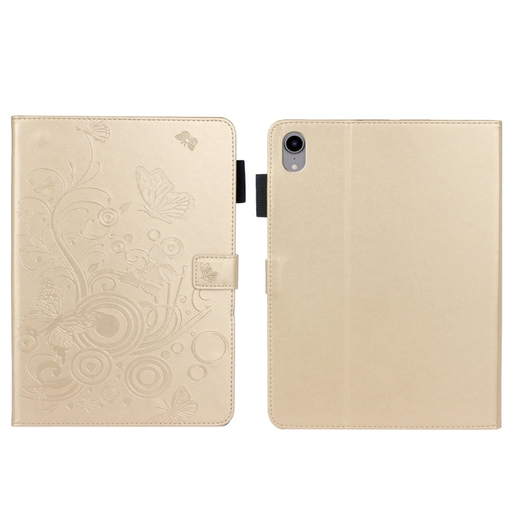 Étui intelligent en cuir pour tablette avec motif papillon en relief