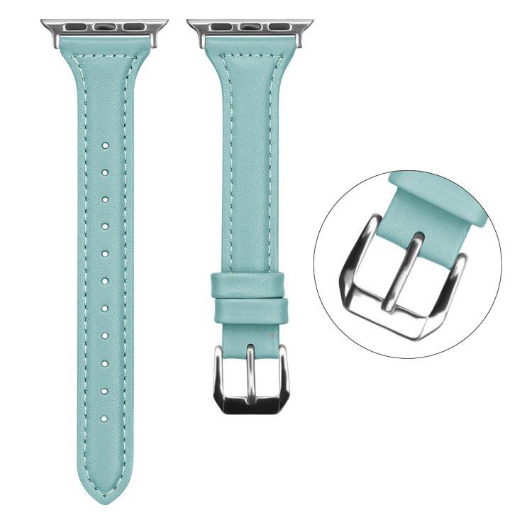 Genuine Leather Watch Band For Apple Watch Series, 7 41mm / 6&SE&5&4 40mm / 3&2&1 38mm