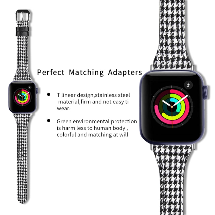 Genuine Leather Watch Band For Apple Watch Series, 7 45mm / 6&SE&5&4 44mm / 3&2&1 42mm