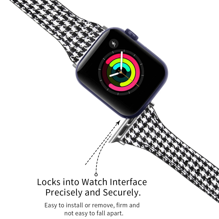 Genuine Leather Watch Band For Apple Watch Series, 7 45mm / 6&SE&5&4 44mm / 3&2&1 42mm