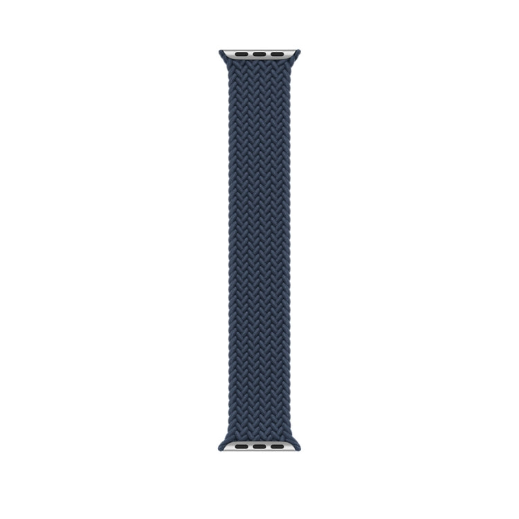 Nylon Braided Watch Band For Apple Watch Series 7 41mm / 6&SE&5&4 40mm / 3&2&1 38mm, 130mm, 145mm, 155mm