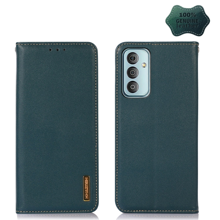 KHAZNEH Nappa Top Layer Cowhide Leather Phone Case, For Nokia X100, For OPPO Reno7 4G Global/F21 Pro 4G, For Xiaomi Redmi 10A / 9C, For Samsung Galaxy F23 5G / M23, For Samsung Galaxy M53 5G, For Xiaomi 12 Pro