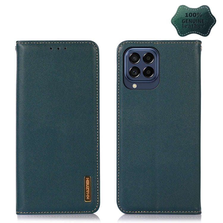 KHAZNEH Nappa Top Layer Cowhide Leather Phone Case, For Nokia X100, For OPPO Reno7 4G Global/F21 Pro 4G, For Xiaomi Redmi 10A / 9C, For Samsung Galaxy F23 5G / M23, For Samsung Galaxy M53 5G, For Samsung Galaxy S21 FE 5G