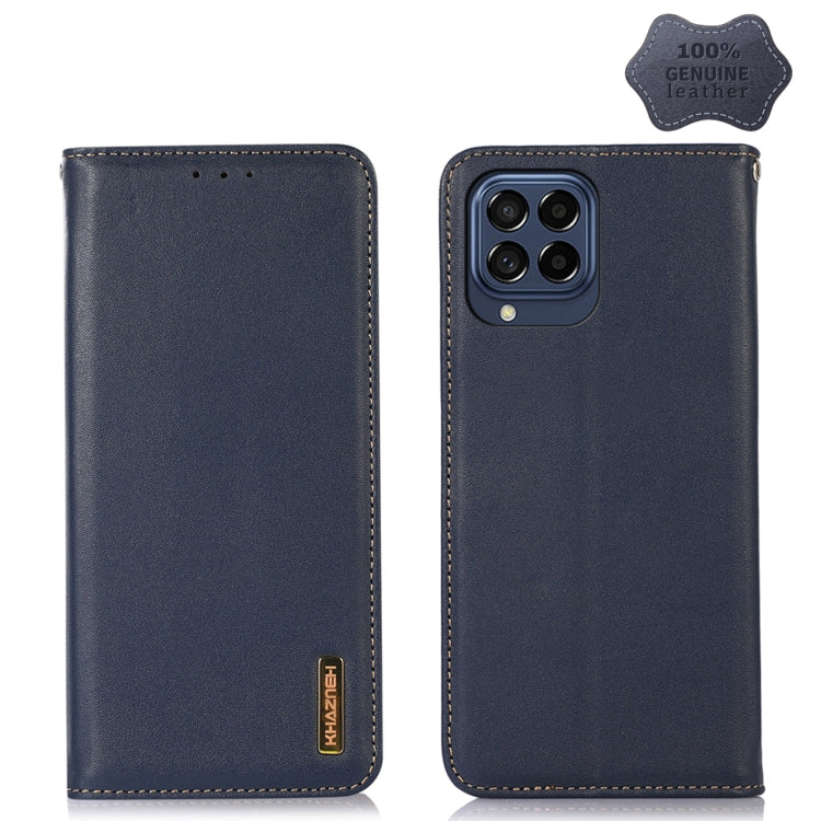 KHAZNEH Nappa Top Layer Cowhide Leather Phone Case, For Nokia X100, For OPPO Reno7 4G Global/F21 Pro 4G, For Xiaomi Redmi 10A / 9C, For Samsung Galaxy F23 5G / M23, For Samsung Galaxy M53 5G, For Samsung Galaxy S21 FE 5G