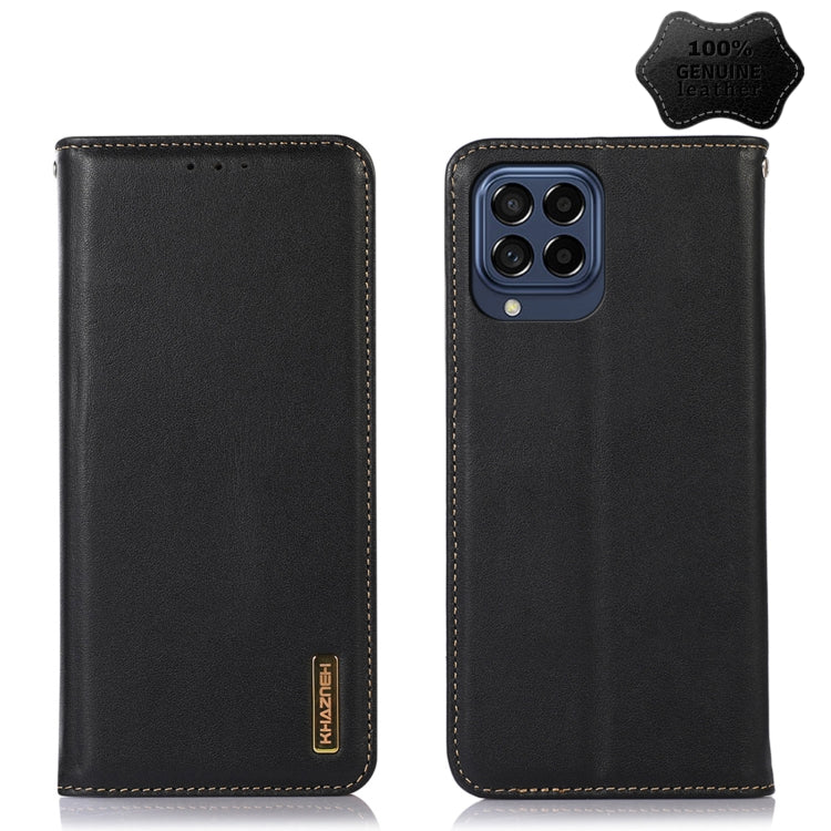 KHAZNEH Nappa Top Layer Cowhide Leather Phone Case, For Nokia X100, For OPPO Reno7 4G Global/F21 Pro 4G, For Xiaomi Redmi 10A / 9C, For Samsung Galaxy F23 5G / M23, For Samsung Galaxy M53 5G, For Xiaomi 12 Pro