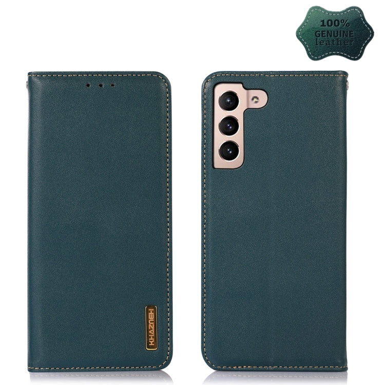 KHAZNEH Étui en cuir de vachette nappa pour Xiaomi 12 Pro, Samsung Galaxy S22+ 5G, Samsung Galaxy S22 Ultra 5G et Samsung Galaxy S22 5G