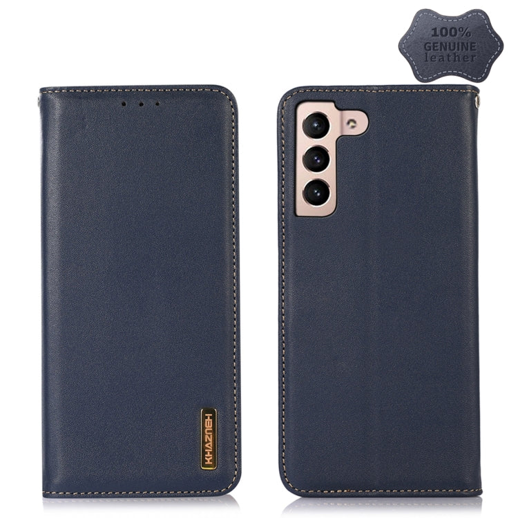 KHAZNEH Étui en cuir de vachette nappa pour Xiaomi 12 Pro, Samsung Galaxy S22+ 5G, Samsung Galaxy S22 Ultra 5G et Samsung Galaxy S22 5G