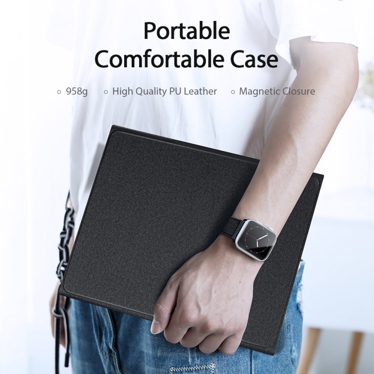 Étui clavier Bluetooth DUX DUCIS en cuir avec pavé tactile et fonction veille intelligente, pour iPad 10.2 (2021/2020/2019), iPad Air 4/5/iPad Pro 11 (2018/2020/2021/2022), iPad Pro 12.9 (2020/2021/2022)