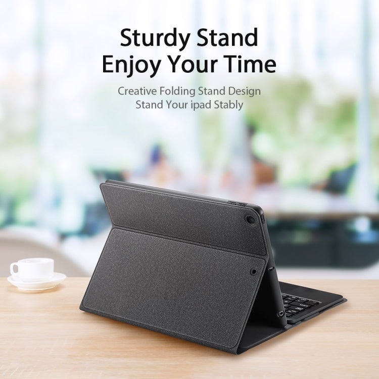 Étui clavier Bluetooth DUX DUCIS en cuir avec pavé tactile et fonction veille intelligente, pour iPad 10.2 (2021/2020/2019), iPad Air 4/5/iPad Pro 11 (2018/2020/2021/2022), iPad Pro 12.9 (2020/2021/2022)