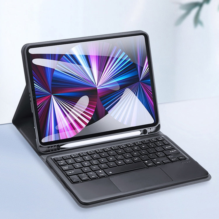 Étui clavier Bluetooth DUX DUCIS en cuir avec pavé tactile et fonction veille intelligente, pour iPad 10.2 (2021/2020/2019), iPad Air 4/5/iPad Pro 11 (2018/2020/2021/2022), iPad Pro 12.9 (2020/2021/2022)