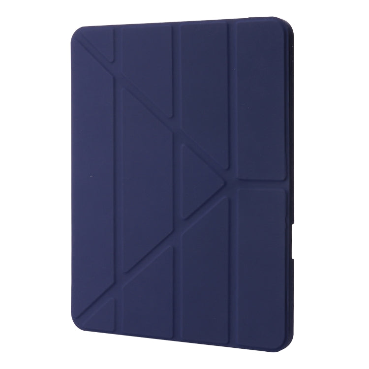 Étui en cuir acrylique transparent déformable pour tablette, pour iPad Air 13 (2025/2024) et iPad Pro 12.9 (2022/2021/2020/2018).