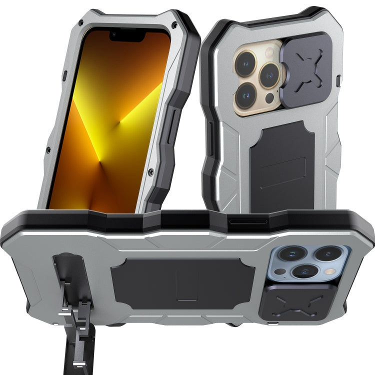 Metal + Silicone Sliding Camshield Holder Phone Case