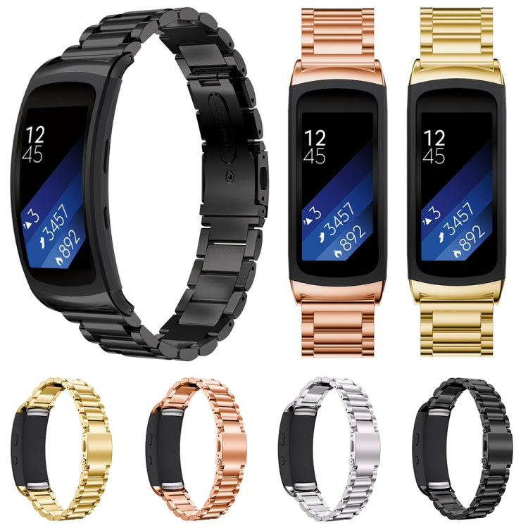 Three Pearl Steel Watch Strap, For Galaxy Gear Fit 2 & R360