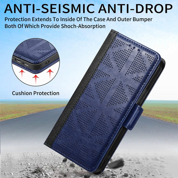 Grid Leather Flip Phone Case, For iPhone XS Max, For iPhone XS / X, For iPhone XR, For iPhone SE 2022 / SE 2020 / 8 / 7