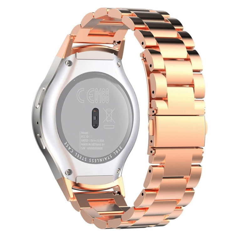 Three Pearl Steel Watch Strap, For Galaxy Gear S2 & R720