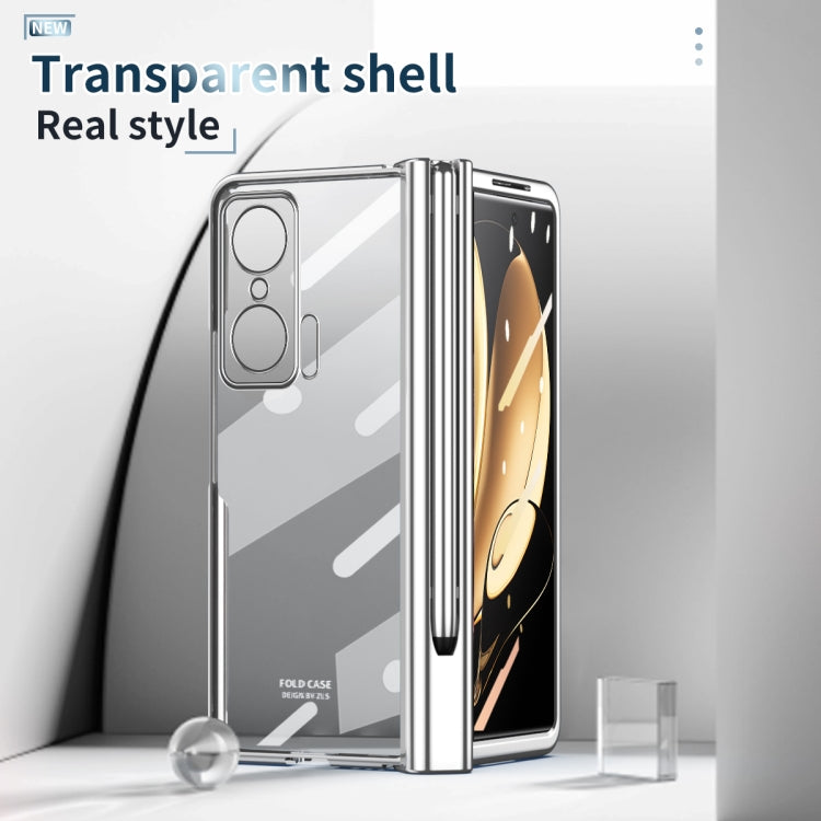 Electroplating Hinge Phone Case with Stylus, For Honor Magic V