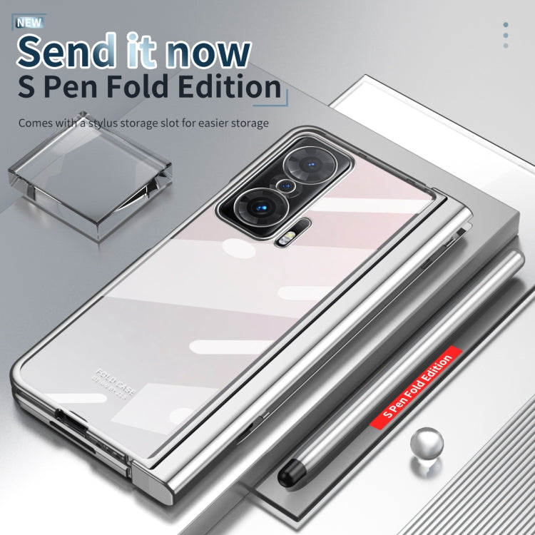 Electroplating Hinge Phone Case with Stylus, For Honor Magic V