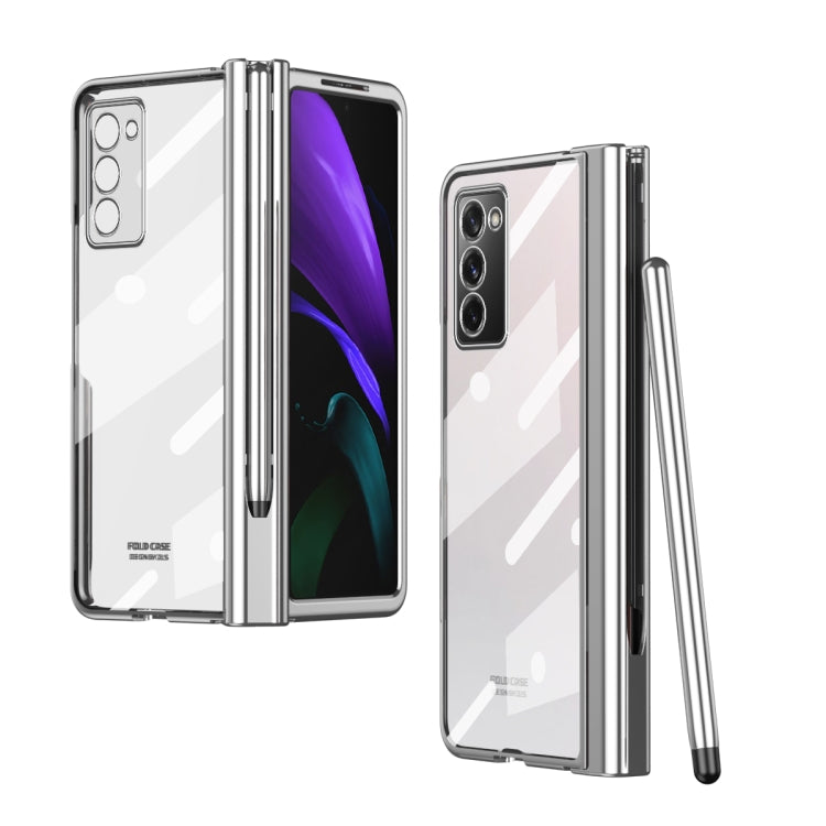 Electroplating Hinge Phone Case with Stylus