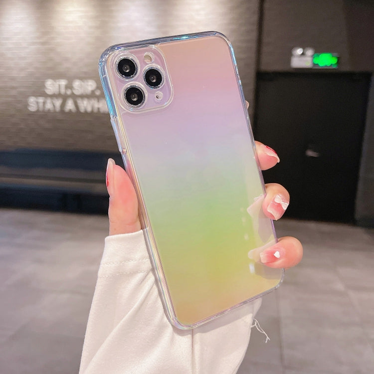 Color Plated Acrylic + TPU Phone Case, For iPhone 13 Pro Max, For iPhone 13 Pro, For iPhone 13, For iPhone 12 Pro, For iPhone 12, For iPhone 11 Pro Max, For iPhone 11 Pro, For iPhone 11