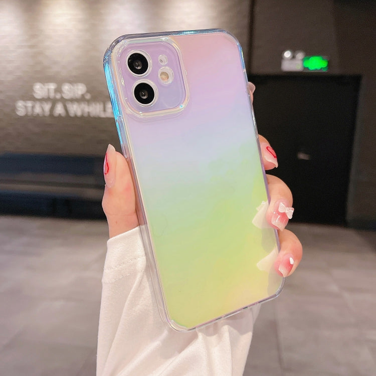 Color Plated Acrylic + TPU Phone Case, For iPhone 13 Pro Max, For iPhone 13 Pro, For iPhone 13, For iPhone 12 Pro, For iPhone 12, For iPhone 11 Pro Max, For iPhone 11 Pro, For iPhone 11