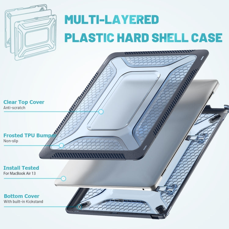 TPU + PC Laptop Protective Case, For MacBook Air 13.3 inch 2020 / 2018