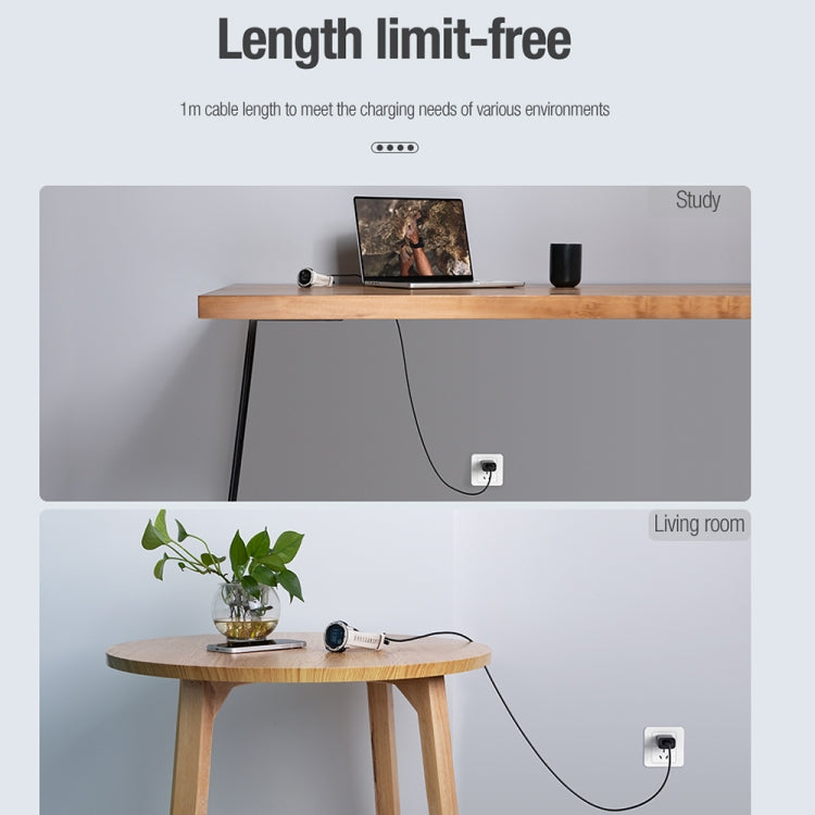 Smart Watch Charging Data Cable for Garmin, Cable Length: 1 meter