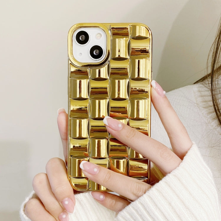 Weave Texture Electroplated TPU Phone Case