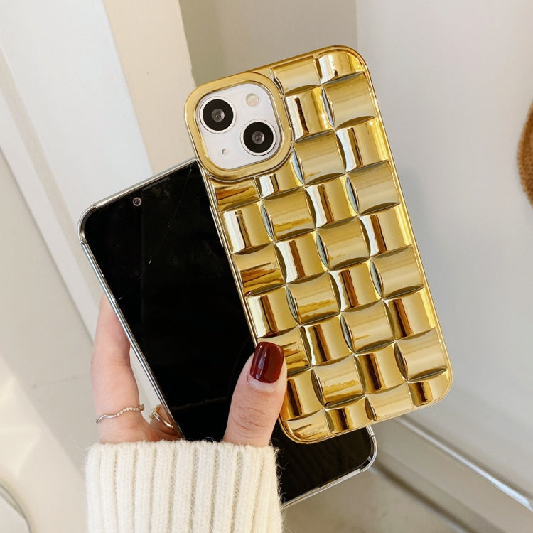 Weave Texture Electroplated TPU Phone Case