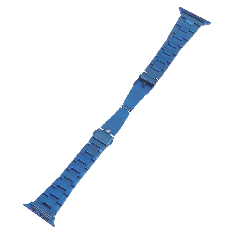 Small Waist Quick Release Watch Band For Apple Watch Series, 7 45mm / 6&SE&5&4 44mm / 3&2&1 42mm, 7 41mm / 6&SE&5&4 40mm / 3&2&1 38mm (Blu, 7 41mm / 6&SE&5&4 40mm / 3&2&1 38mm