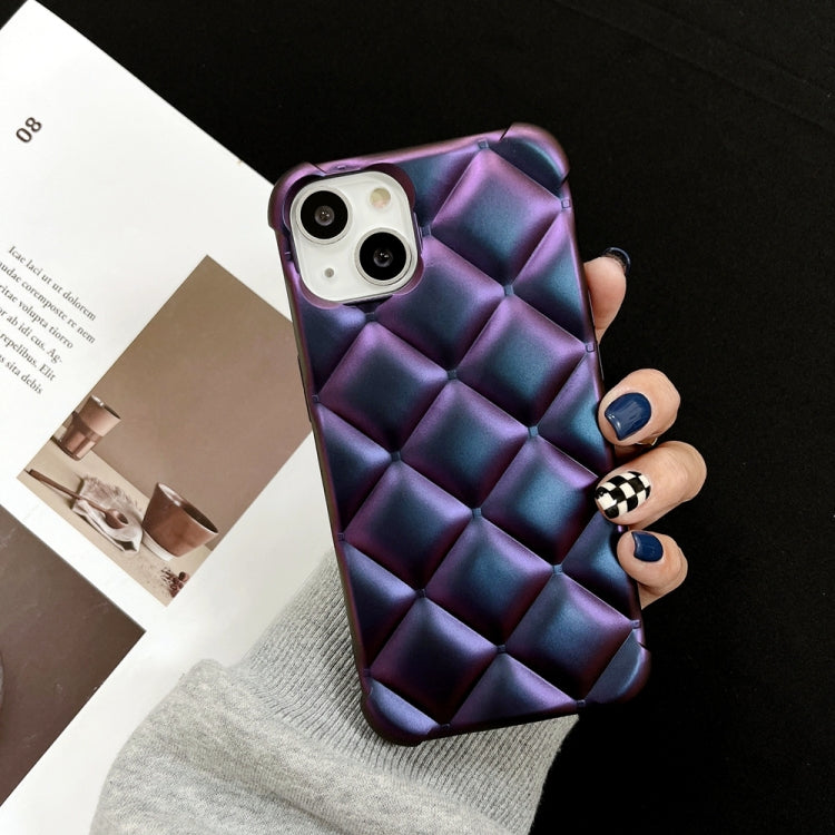 Rhombic Texture Chameleon TPU Phone Case