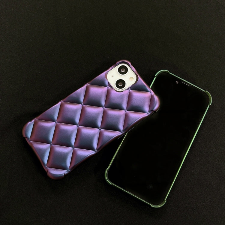 Rhombic Texture Chameleon TPU Phone Case