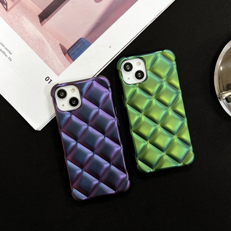 Rhombic Texture Chameleon TPU Phone Case