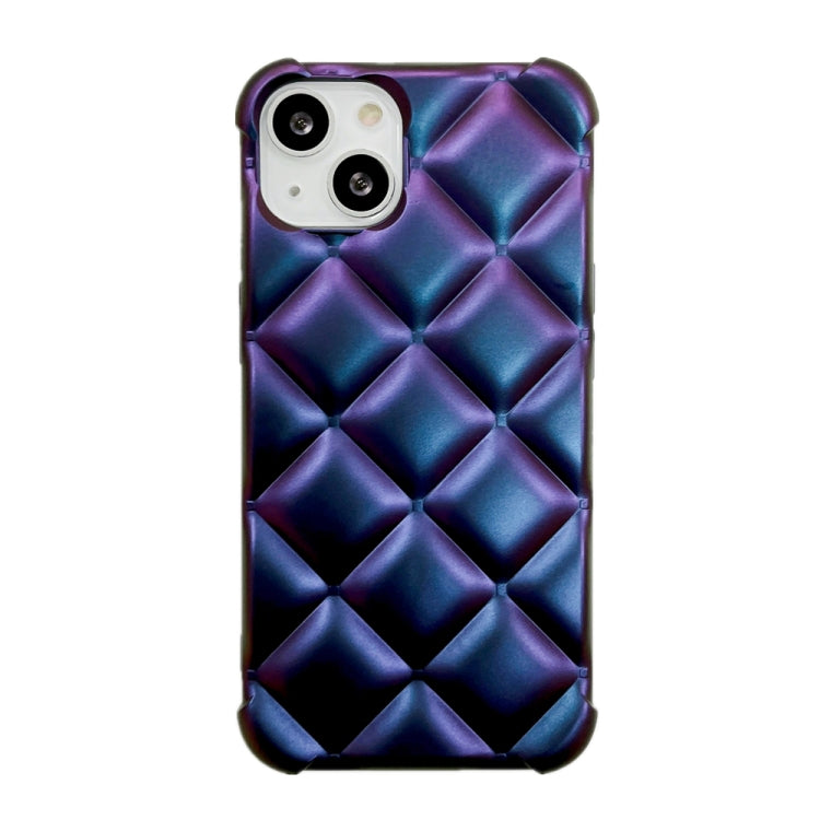 Rhombic Texture Chameleon TPU Phone Case