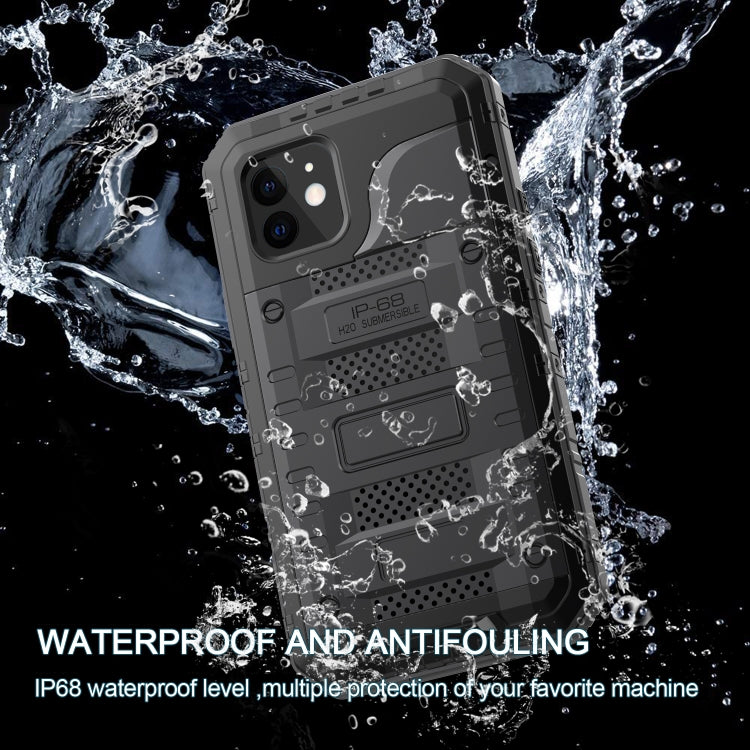 Metal + Silicone Phone Case with Screen Protector