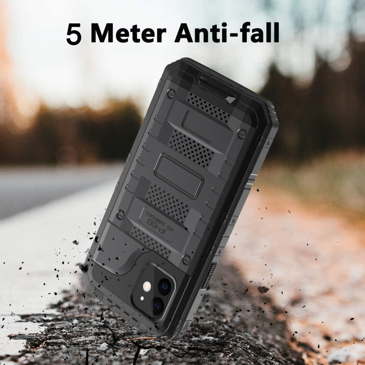 Metal + Silicone Phone Case with Screen Protector